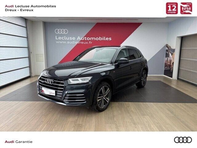Gris manhattan métallisé Utilisé 2020 Audi Q5 S-Line SUV | 33 980 € (Prix juste) - Image 1/4