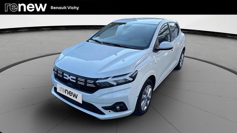 Blanc Utilisé 2023 Dacia Sandero Expression Citadine | 14 290 € (Prix juste) - Image 1/4