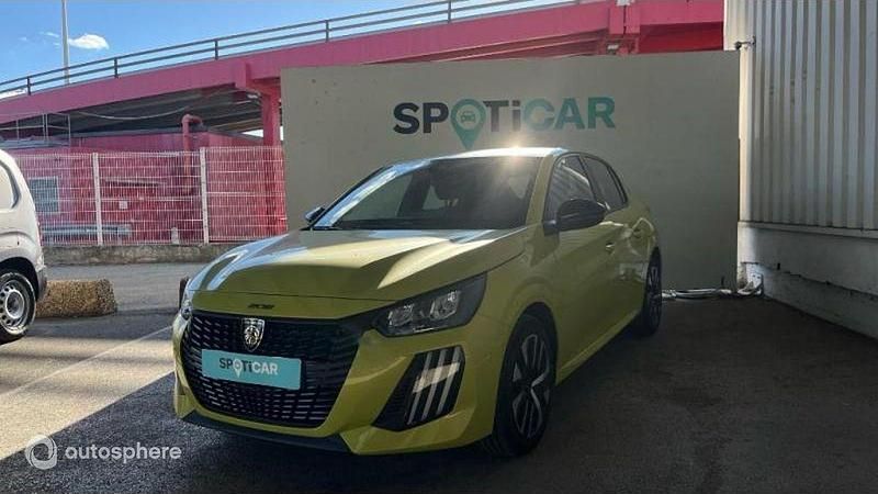 Jaune Utilisé 2024 Peugeot 208 Active Citadine | 15 999 € (Prix juste) - Image 1/4