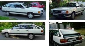 Blanc Utilisé 1982 Audi 100 Break | 4 000 € - Image 1/4