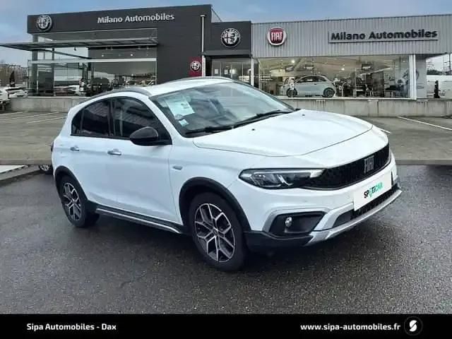 Occasion Fiat Tipo Cross 100 ch (73 kW) 2021 Blanc gelato Berline