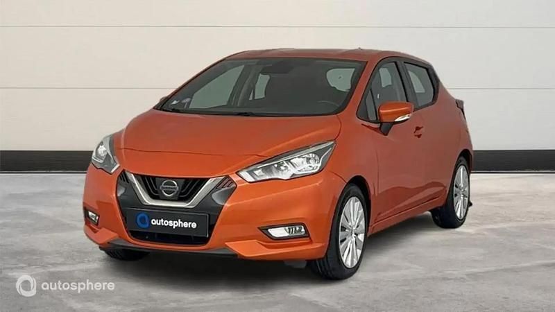Orange Utilisé 2018 Nissan Micra Acenta Citadine | 10 799 € (Prix juste) - Image 1/4