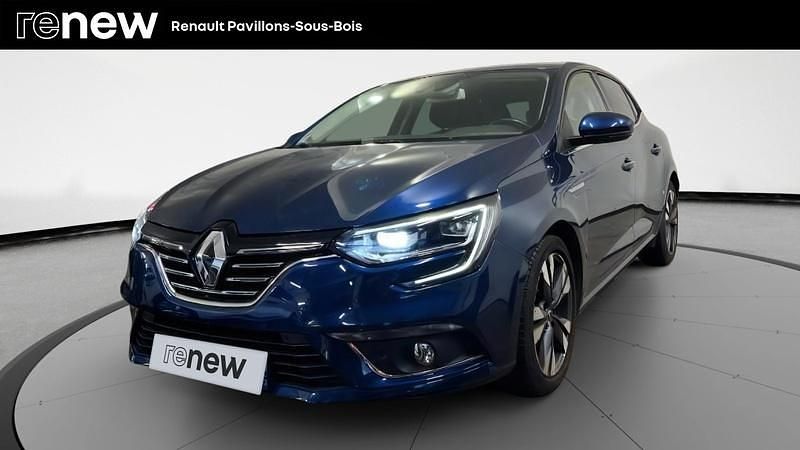 Bleu Occasion 2020 Renault Mégane IV Intens Berline | 18 999 € (Prix assez cher) - Image 1/4