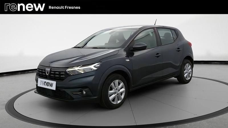 Gris Utilisé 2022 Dacia Sandero Comfort Citadine | 11 490 € (Bon prix) - Image 1/4