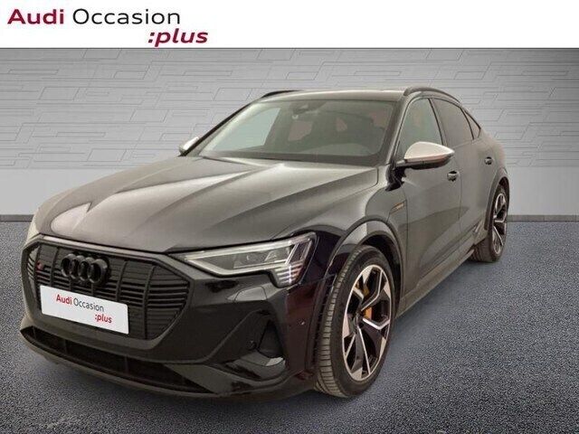 Noir mythe métallisé Utilisé 2022 Audi e-tron Sport SUV | 55 890 € (Prix assez cher) - Image 1/4