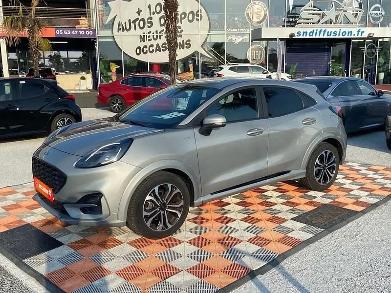 Gris Occasion 2022 Ford Puma ST-Line SUV | 17 850 € (Prix juste) - Image 1/4
