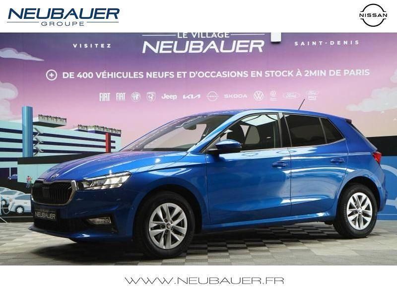 Bleu racing métallisé Utilisé 2024 Skoda Fabia Selection Berline | 20 490 € (Super prix) - Image 1/4