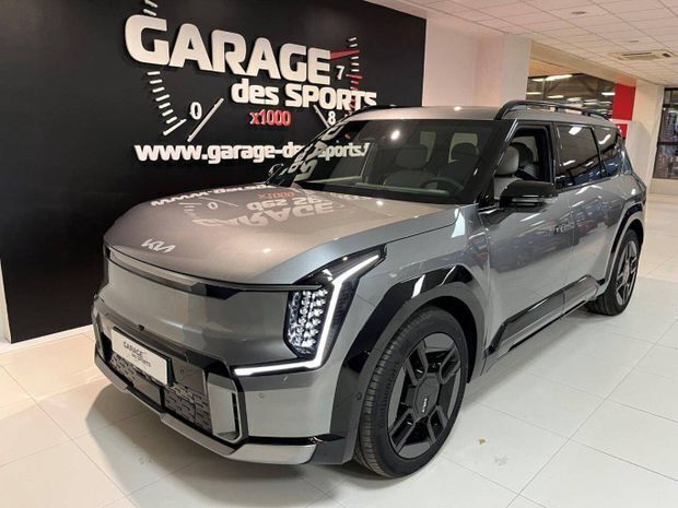 Gris Utilisé 2023 Kia EV9 GT-Line SUV | 72 399 € (Prix juste) - Image 1/4