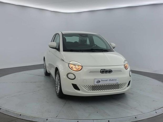 Blanc Utilisé 2023 Fiat 500e Citadine | 15 599 € (Prix assez cher) - Image 1/4