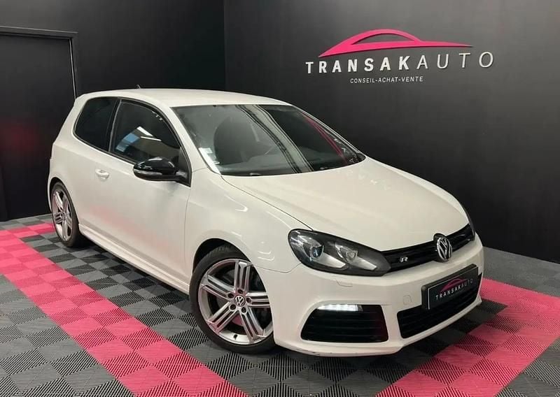 Blanc Occasion 2010 VW Golf VI R Citadine | 15 490 € (Prix juste) - Image 1/4