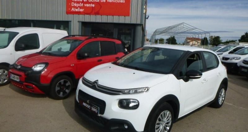 Blanc Utilisé 2019 Citroën C3 Feel Citadine | 5 490 € - Image 1/4