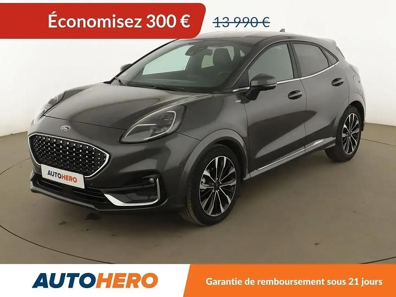 Gris Occasion 2021 Ford Puma ST-Line SUV | 13 690 € (Prix juste) - Image 1/2