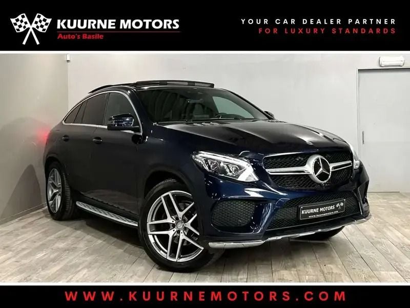 Bleu Utilisé 2016 Mercedes GLE350 AMG line Coupé | 35 900 € (Prix cher) - Image 1/4