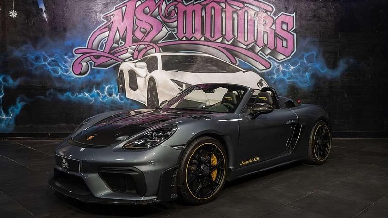 Occasion Porsche 718 Spyder 500 ch (367 kW) 2024 Gris Cabriolet