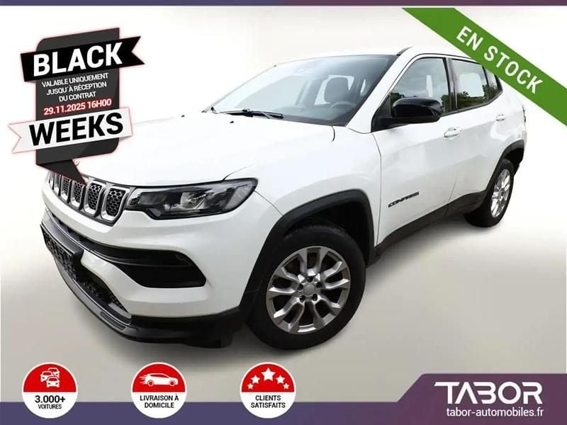 Blanc Occasion 2021 Jeep Compass SUV | 18 788 € (Bon prix) - Image 1/4