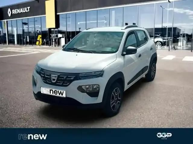 Blanc Occasion 2022 Dacia Spring Business Citadine | 9 499 € (Prix juste) - Image 1/4