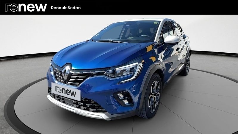 Bleu Utilisé 2021 Renault Captur Intens SUV | 16 990 € - Image 1/4