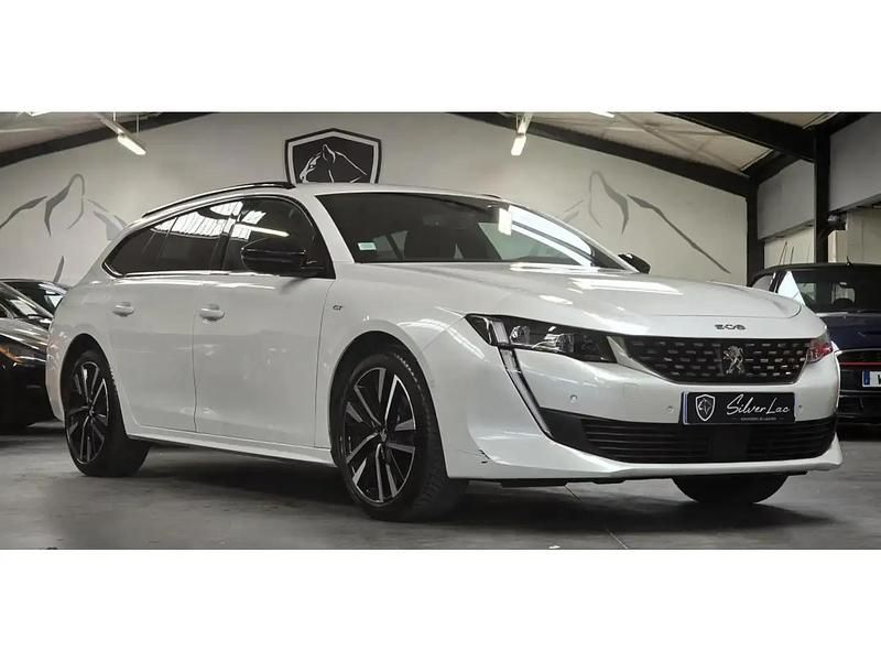 Blanc Utilisé 2021 Peugeot 508 GT Break | 22 990 € (Bon prix) - Image 1/4