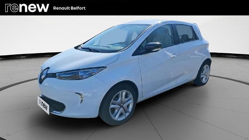 Blanc Utilisé 2019 Renault Zoe Zen Citadine | 6 299 € (Super prix) - Image 1/4