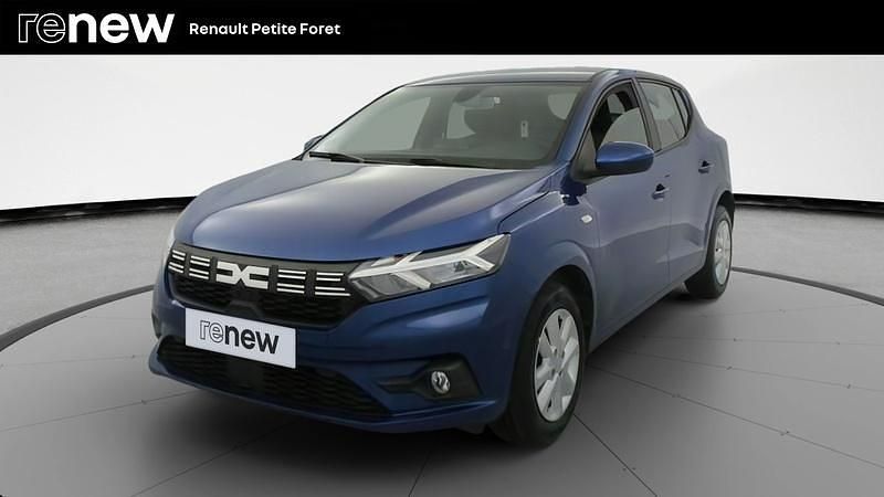 Bleu Utilisé 2024 Dacia Sandero Expression Citadine | 14 999 € (Prix juste) - Image 1/4