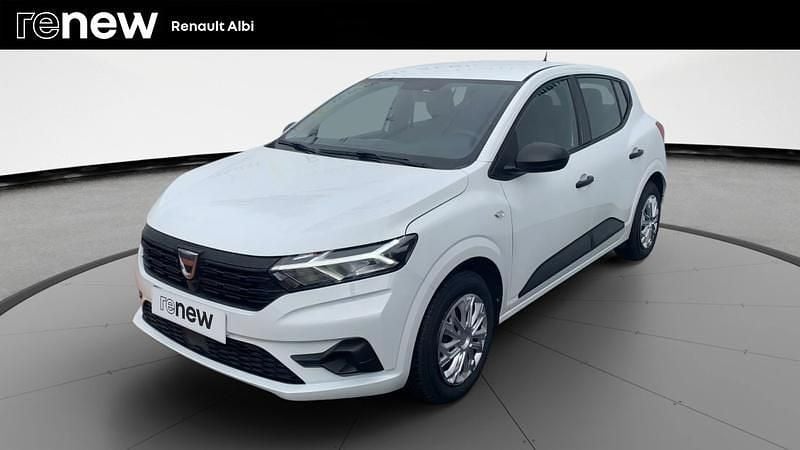 Blanc Utilisé 2021 Dacia Sandero Essentiel Citadine | 12 490 € (Prix juste) - Image 1/4