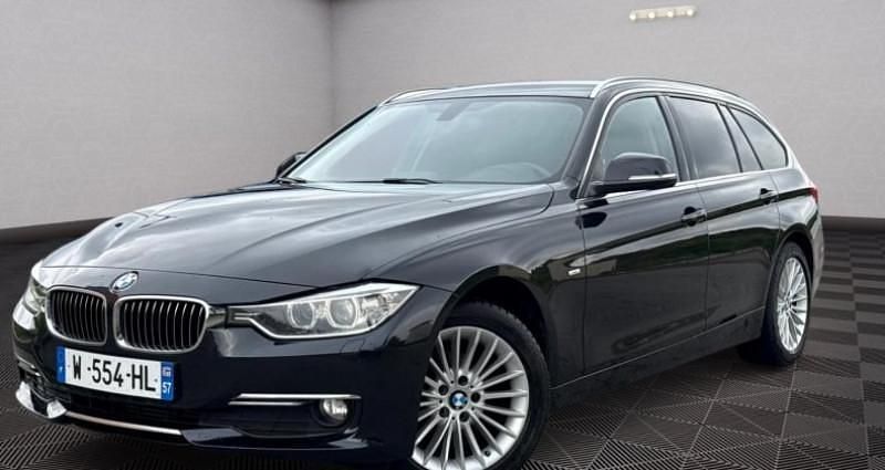 Noir Utilisé 2015 BMW 318 Luxury Line Break | 12 999 € (Bon prix) - Image 1/4
