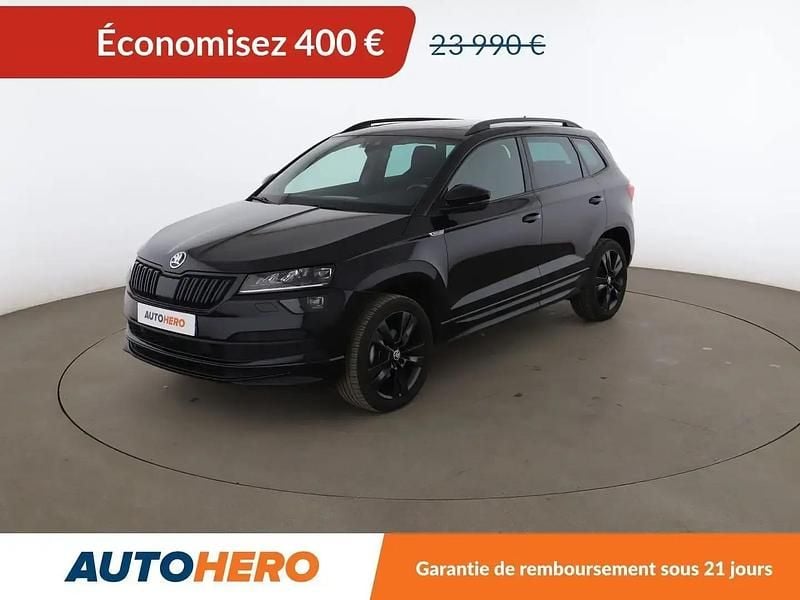 Occasion Skoda Karoq SportLine 150 ch (110 kW) 2020 Noir SUV