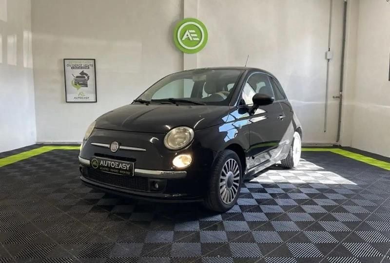Noir Occasion 2011 Fiat 500 Lounge Citadine | 4 990 € (Prix juste) - Image 1/4