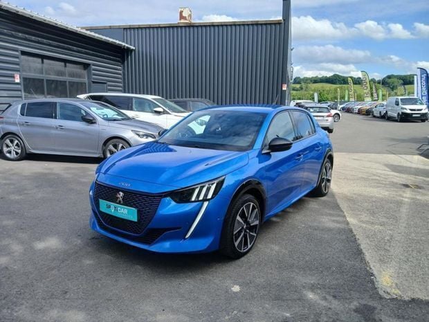 Bleu Utilisé 2022 Peugeot e-208 GTi Citadine | 18 790 € (Prix juste) - Image 1/4