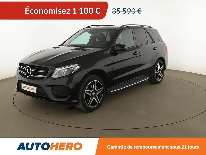 Noir Occasion 2016 Mercedes GLE250 Sportline SUV | 34 490 € - Image 1/2