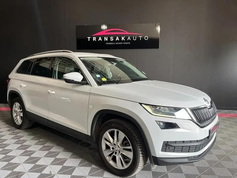 Blanc Occasion 2018 Skoda Kodiaq Style SUV | 14 900 € (Bon prix) - Image 1/4