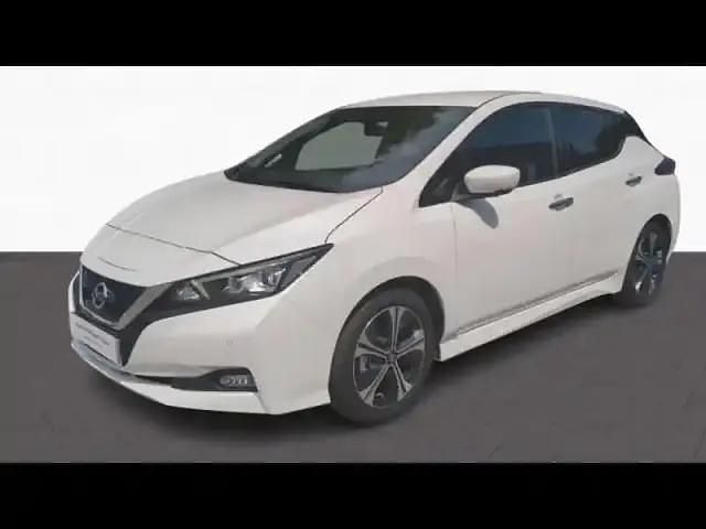 Blanc Utilisé 2021 Nissan Leaf Tekna Citadine | 14 490 € (Prix juste) - Image 1/4