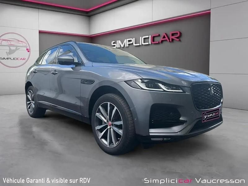 Gris Utilisé 2021 Jaguar F-Pace SE SUV | 29 990 € - Image 1/4
