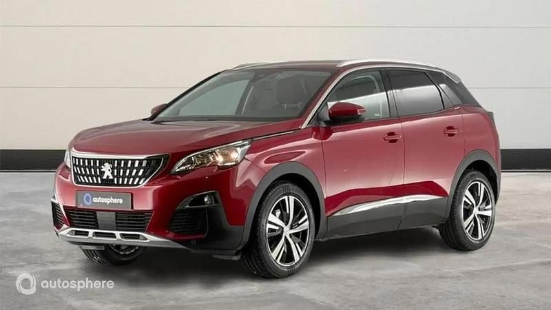 Rouge Utilisé 2020 Peugeot 3008 Allure SUV | 17 899 € (Prix juste) - Image 1/4