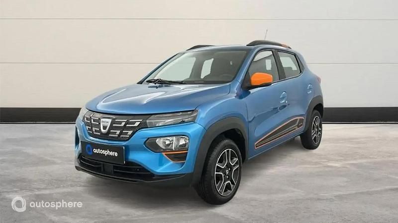 Bleu Occasion 2022 Dacia Spring Comfort Plus Citadine | 8 499 € (Prix juste) - Image 1/4