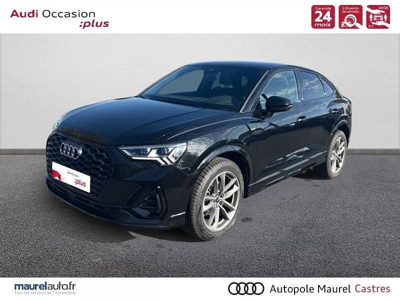 Noir mythe métallisé Utilisé 2022 Audi Q3 Sportback S-Line SUV | 39 290 € (Prix juste) - Image 1/4