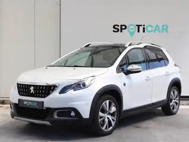 Blanc nacré Utilisé 2019 Peugeot 2008 Crossway SUV | 10 900 € (Bon prix) - Image 1/4