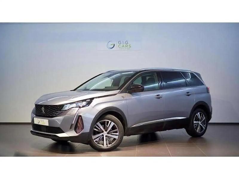 Gris Utilisé 2022 Peugeot 5008 Monospace | 23 300 € (Bon prix) - Image 1/4