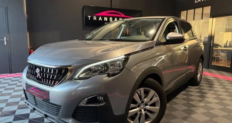 Gris Utilisé 2018 Peugeot 3008 Allure Monospace | 11 990 € (Prix juste) - Image 1/4