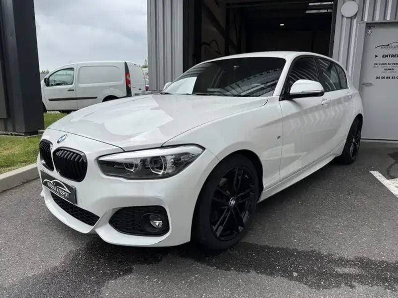 Blanc Utilisé 2019 BMW 114 M Sport Citadine | 15 990 € (Prix juste) - Image 1/4