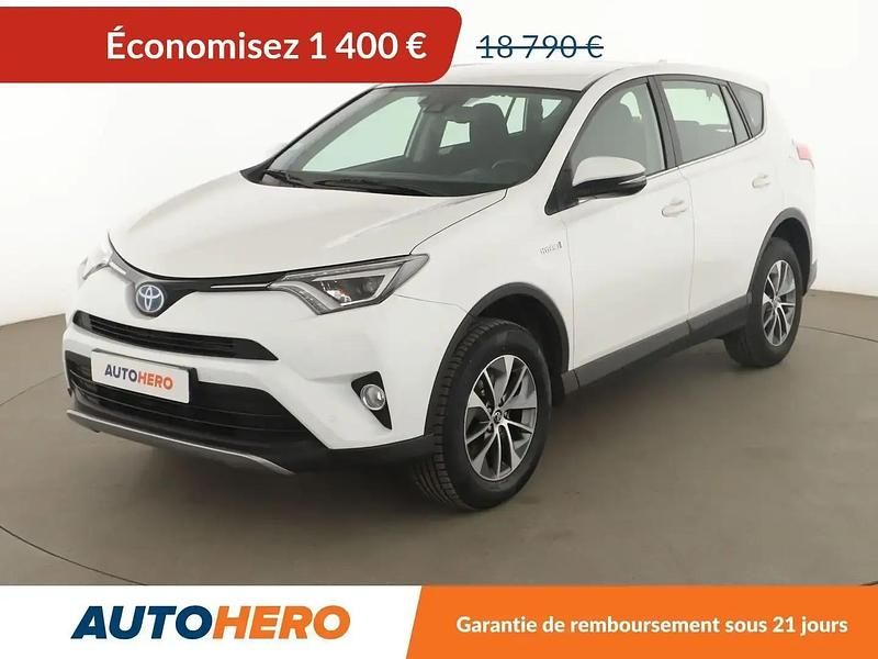 Blanc Utilisé 2016 Toyota RAV4 Hybrid SUV | 17 390 € (Prix juste) - Image 1/2