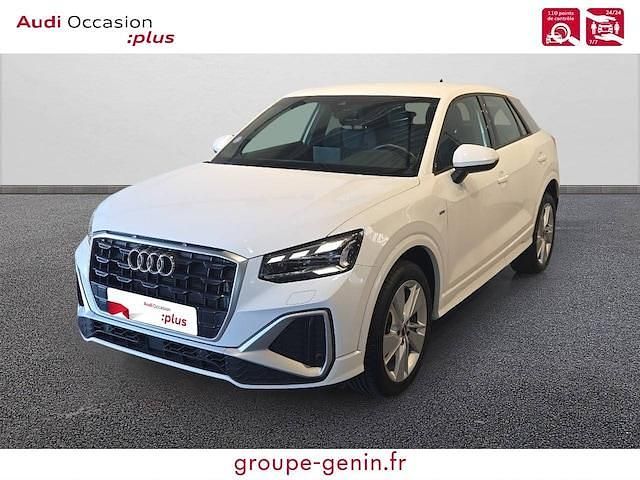 Blanc ibis Utilisé 2022 Audi Q2 S-Line SUV | 23 990 € (Prix juste) - Image 1/4