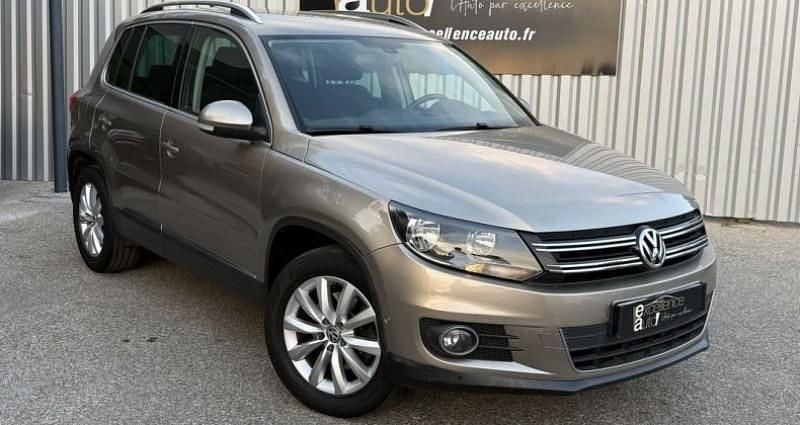 Beige Utilisé 2012 VW Tiguan Sportline SUV | 10 990 € (Prix juste) - Image 1/4