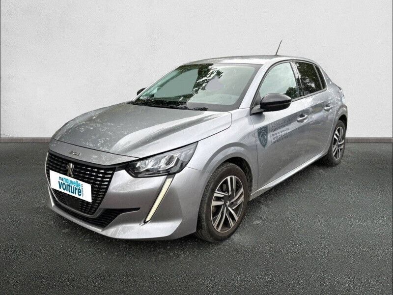 Gris Utilisé 2022 Peugeot 208 Allure Citadine | 14 390 € (Prix juste) - Image 1/4