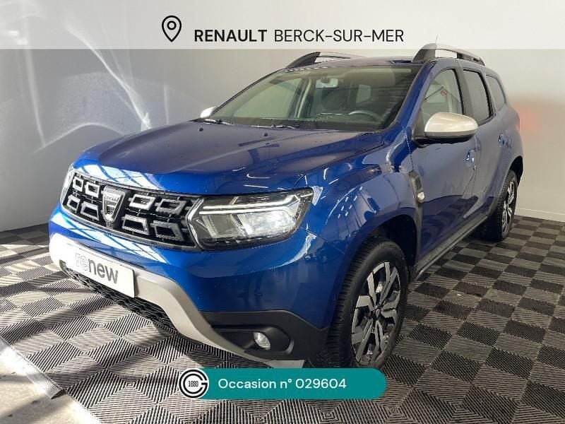 Bleu Occasion 2022 Dacia Duster Prestige SUV | 16 990 € (Prix juste) - Image 1/4