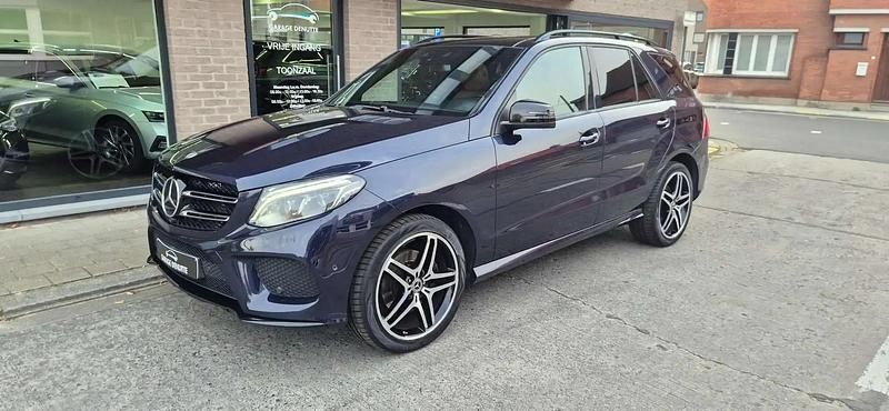 Bleu Utilisé 2018 Mercedes GLE350 AMG line SUV | 31 000 € (Prix juste) - Image 1/4