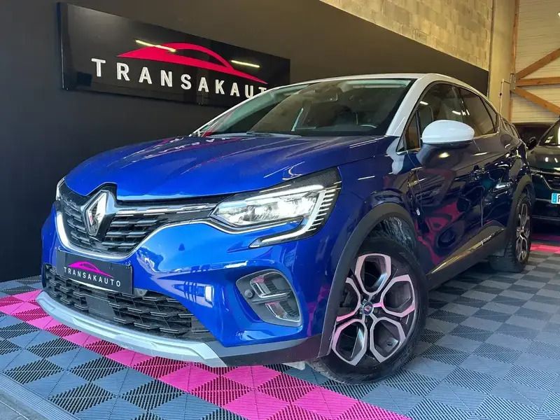 Bleu Utilisé 2020 Renault Captur Intens SUV | 18 990 € (Prix juste) - Image 1/4