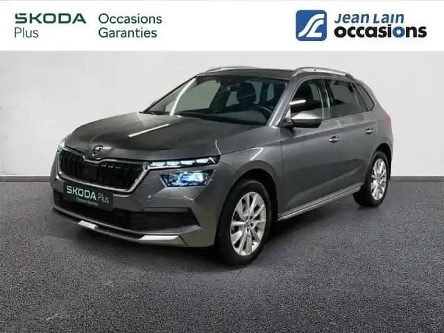 Gris graphite Occasion 2022 Skoda Kamiq SUV | 21 990 € (Bon prix) - Image 1/4