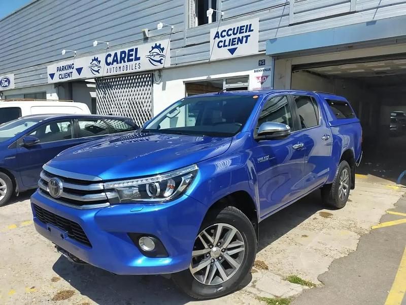 Bleu Utilisé 2021 Toyota HiLux Pick-up | 29 850 € (Prix juste) - Image 1/4