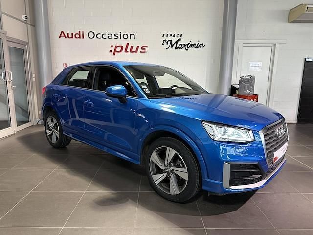 Bleu ara cristal Utilisé 2019 Audi Q2 Design SUV | 20 990 € (Prix juste) - Image 1/4